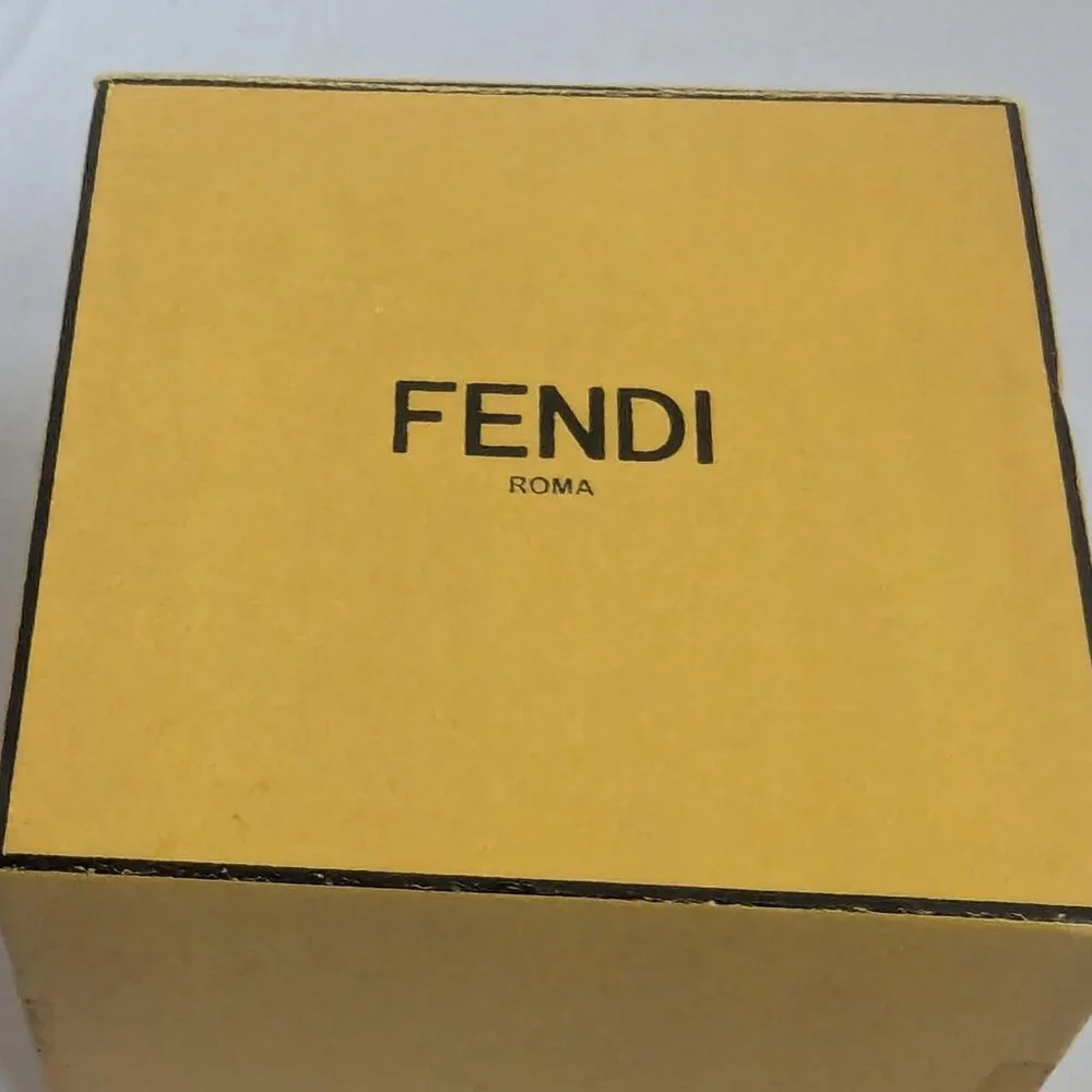 Fendi Monster Eyes Gold Ring Size 5.5 - Picture 3 of 7